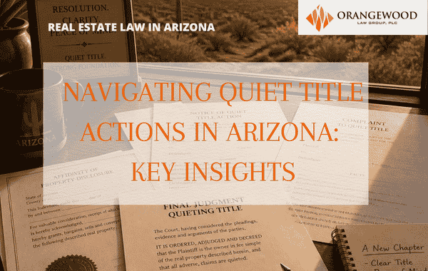 Navigating Quiet Title Actions in Arizona Key Insights